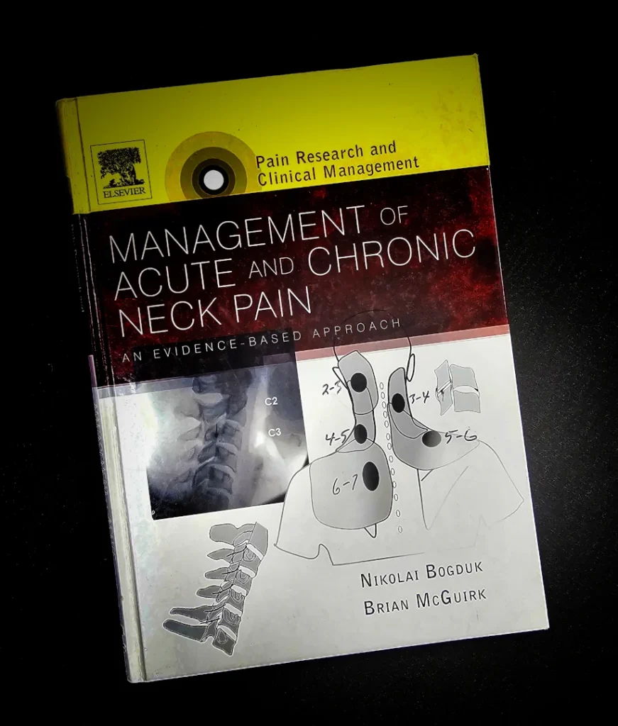 Best image to determine neck vs shoulder pain origin.